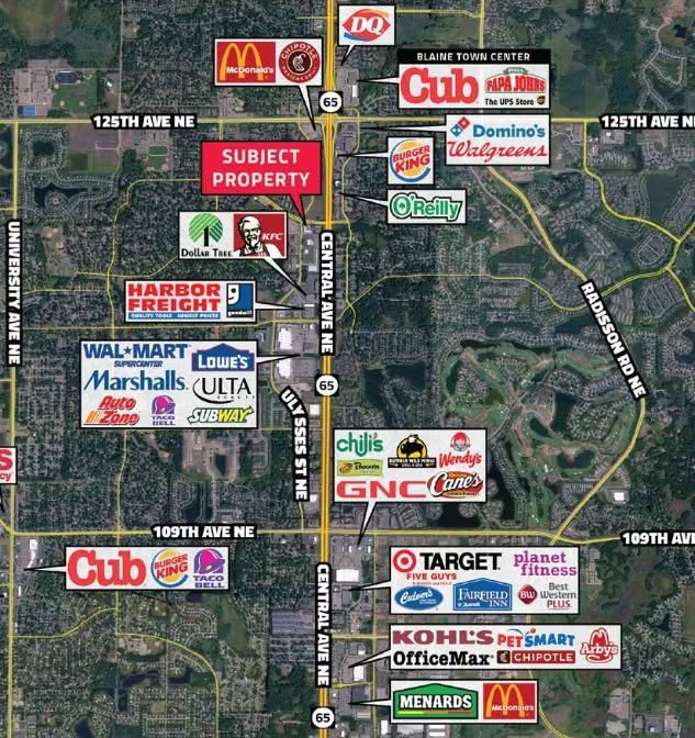 office/retail space available in blaine, MN 1649 sf